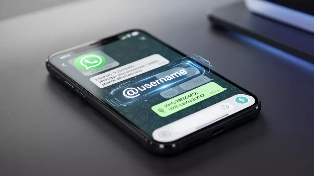 WhatsApp führt Nutzernamen ein und revolutioniert die Privatsphäre Illustration mit AI erstellt übermittelt durch boerse-global.de
