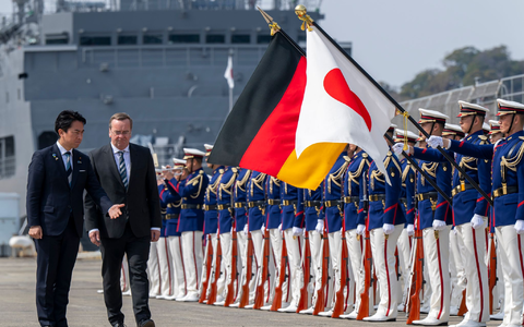 Verteidigungsminister Boris Pistorius (SPD) in Japan - Foto: Peter Kneffel/dpa