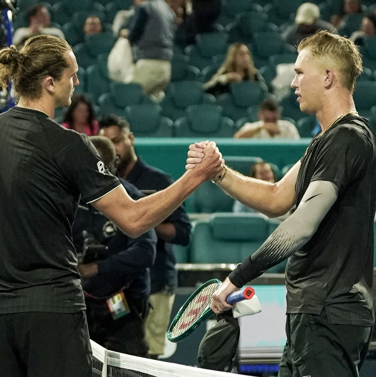 Alexander Zverev hatte bei seinem Auftaktsieg in Miami keine Probleme mit Gegner Martin Damm. - Foto: Debby Wong/ZUMA Press Wire/dpa