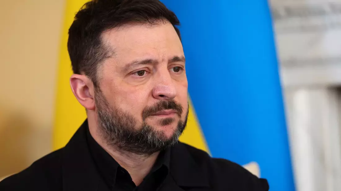 Der ukrainische Präsident Selenskyj fürchtet die Folgen des Iran-Kriegs für sein Land.  - Bild: Suzanne Plunkett/PA Wire/dpa