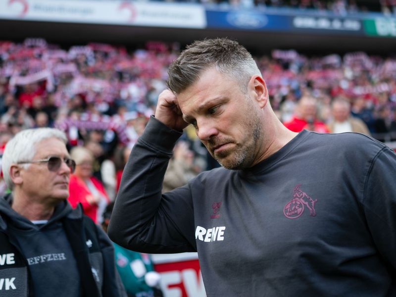 Lukas Kwasniok muss als Trainer des 1. FC Köln gehen. - Foto: Marius Becker/dpa