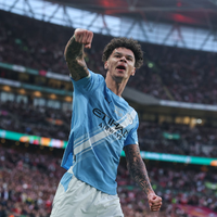 Doppeltorschütze für Manchester: Nico O'Reilly. - Foto: Richard Pelham/AP/dpa