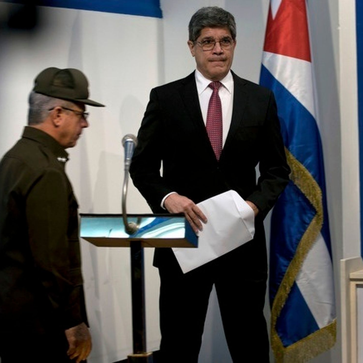 Kubas Vize-Außenminister: «Unser Militär ist stets bereit». (Archivbild) - Foto: Ramon Espinosa/AP/dpa