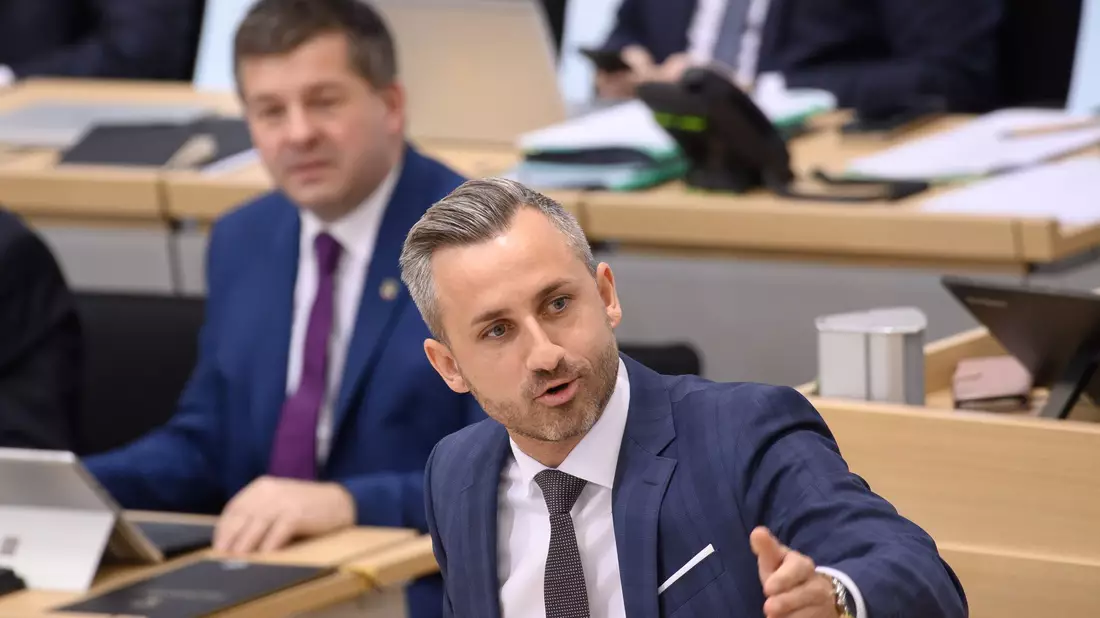 Ulrich Siegmund, Spitzenkandidat der AfD in Sachsen-Anhalt, hat als Wahlziel für den 6. September die absolute Mehrheit im Magdeburger Landtag ausgegeben. - Bild: Klaus-Dietmar Gabbert/dpa