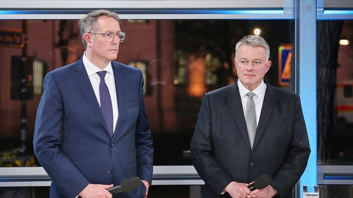 Alexander Schweitzer und Gordon Schnieder am 22.03.2026 - Foto: via dts Nachrichtenagentur