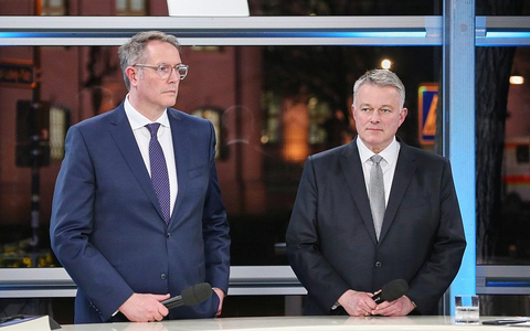 Alexander Schweitzer und Gordon Schnieder am 22.03.2026 - Foto: via dts Nachrichtenagentur