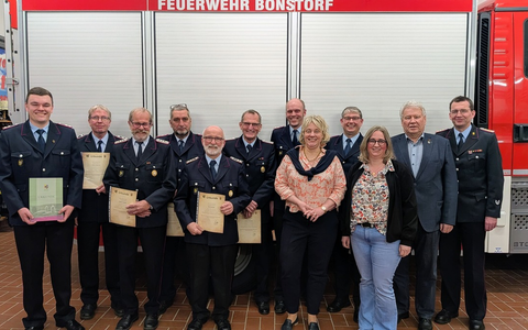 FW Südheide: Jahreshauptversammlung der Freiwilligen Feuerwehr Bonstorf - Starke Gemeinschaft und großes Engagement - - Foto: presseportal.de
