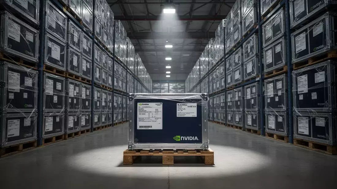 Nvidia: Eine Billion Euro Auftragsstau bis 2027 Illustration mit AI erstellt übermittelt durch boerse-global.de