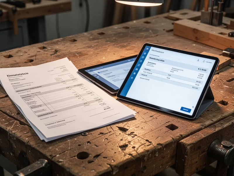 E-Rechnung: Handwerk steht vor digitaler Buchhaltungs-Revolution - Foto: über boerse-global.de