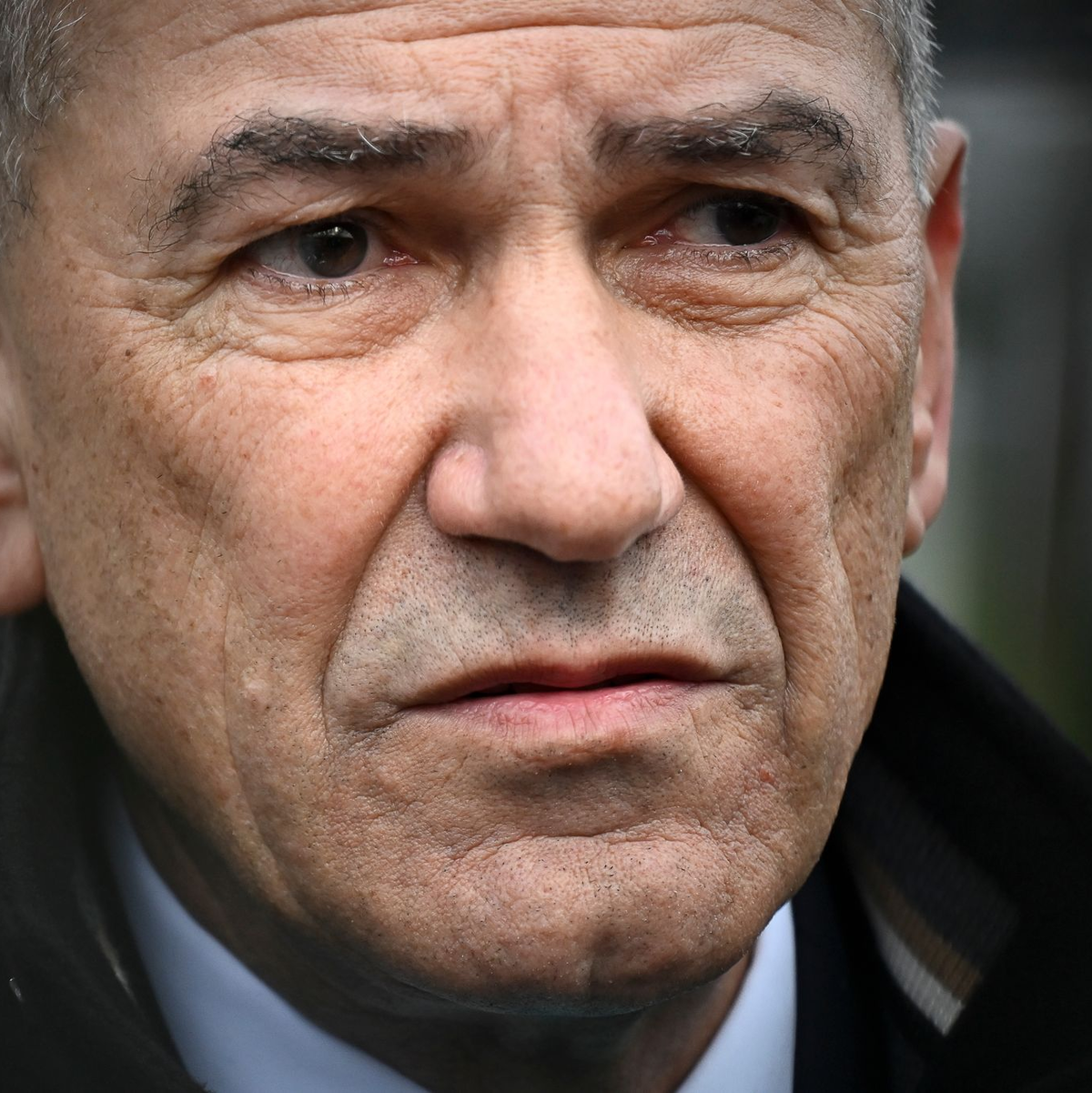 Ex-Premier Jansa führte lange in den Meinungsumfragen - nun verlor er die Wahl äußerst knapp.  - Foto: Denes Erdos/AP/dpa