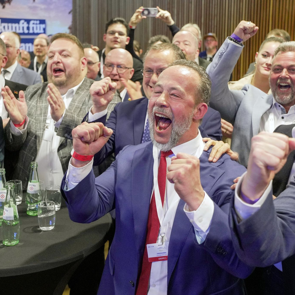 Die AfD erzielte ihr bestes Ergebnis in Westdeutschland. - Foto: Andreas Arnold/dpa