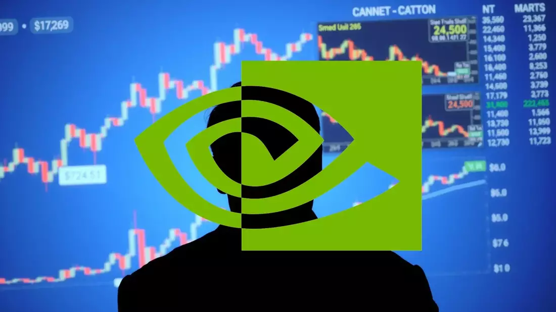Nvidia's Record Forecasts Fail to Ignite Share Price Momentum Illustration mit AI erstellt übermittelt durch boerse-global.de