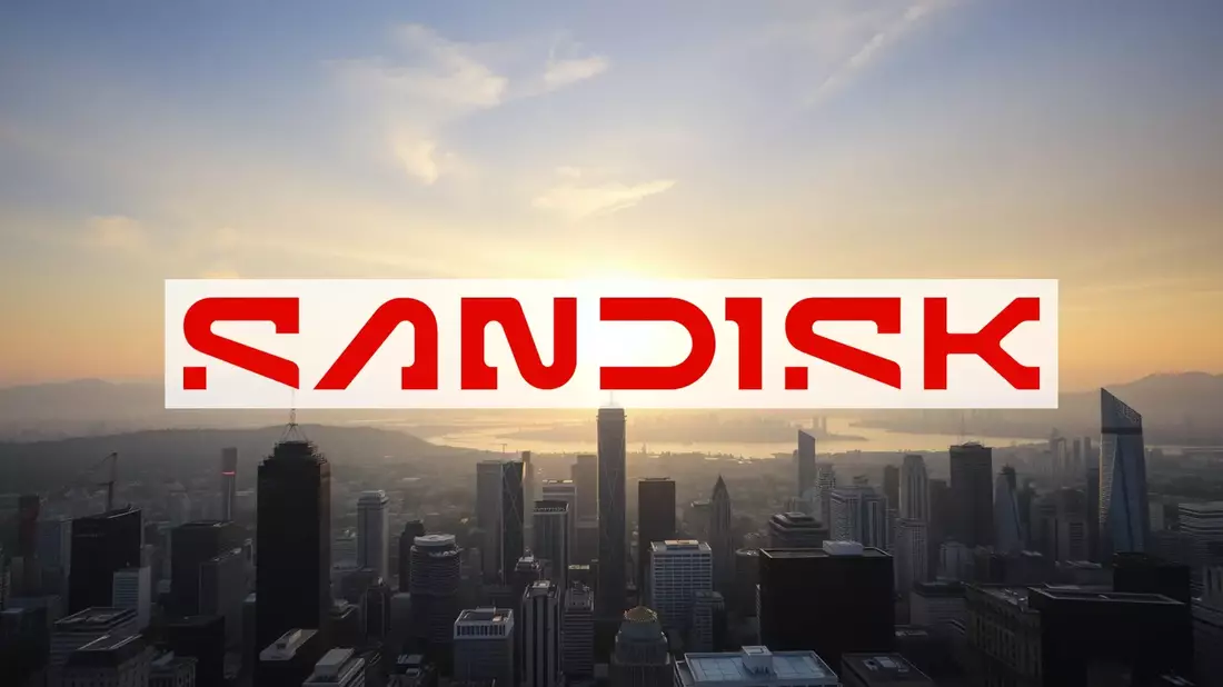 SanDisk Shares Retreat as Lock-Up Period Concludes Illustration mit AI erstellt übermittelt durch boerse-global.de