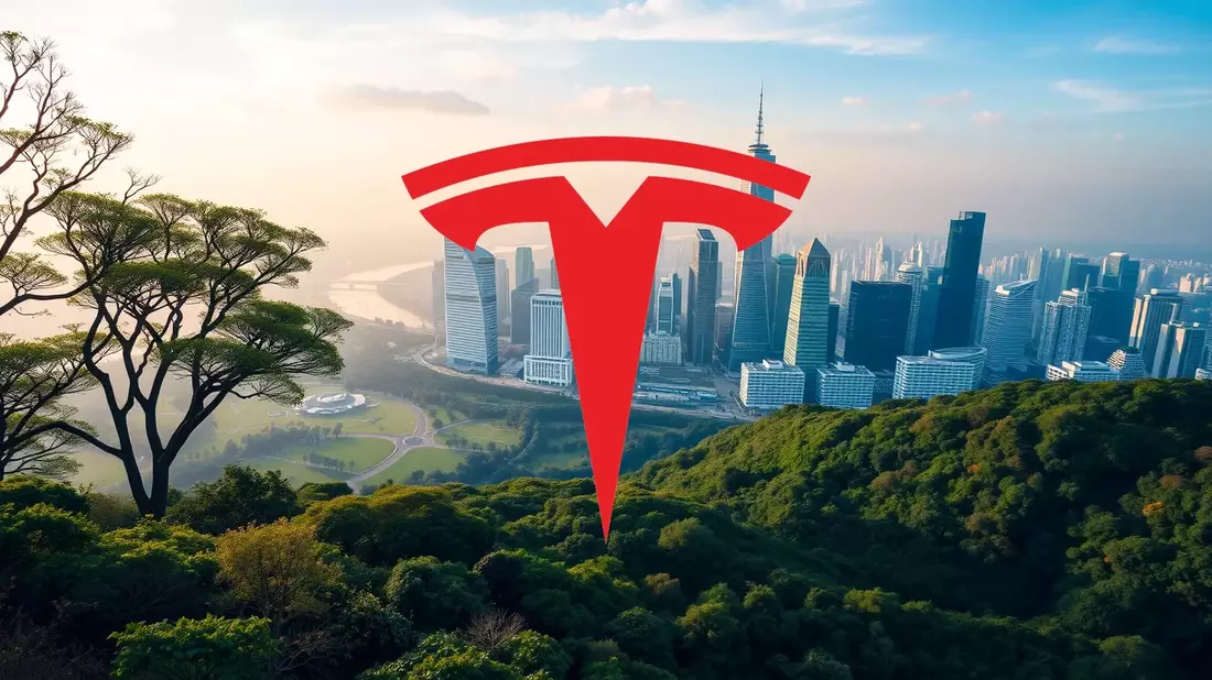 Tesla's Ambitious Chip Venture Weighs on Investor Sentiment Illustration mit AI erstellt übermittelt durch boerse-global.de