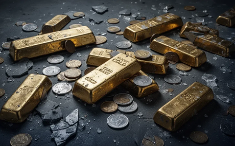 Gold: Historischer Ausverkauf - Foto: über boerse-global.de