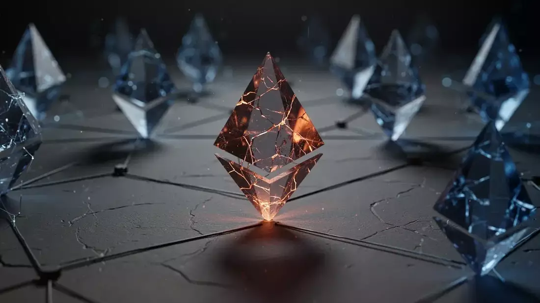 Ethereum Classic: Institutionelle Vorsicht Illustration mit AI erstellt übermittelt durch boerse-global.de