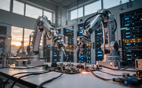 KI verlässt den Bildschirm: Die Ära des Physical AI beginnt - Foto: über boerse-global.de KI verlässt den Bildschirm: Die Ära des Physical AI beginnt - Foto: über boerse-global.de