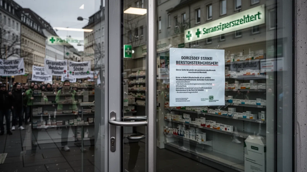Apotheken-Protest legt deutsche Gesundheitsversorgung lahm - Foto: über boerse-global.de