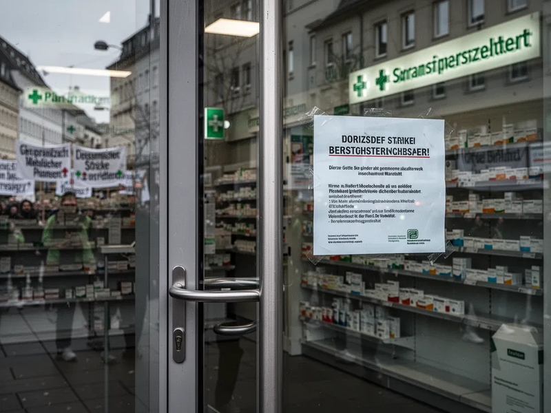 Apotheken-Protest legt deutsche Gesundheitsversorgung lahm - Foto: über boerse-global.de