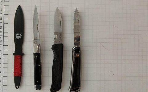 BPOL NRW: Hauptbahnhof Hamm - Bundespolizei stellt mehrere Messer sicher - Foto: presseportal.de