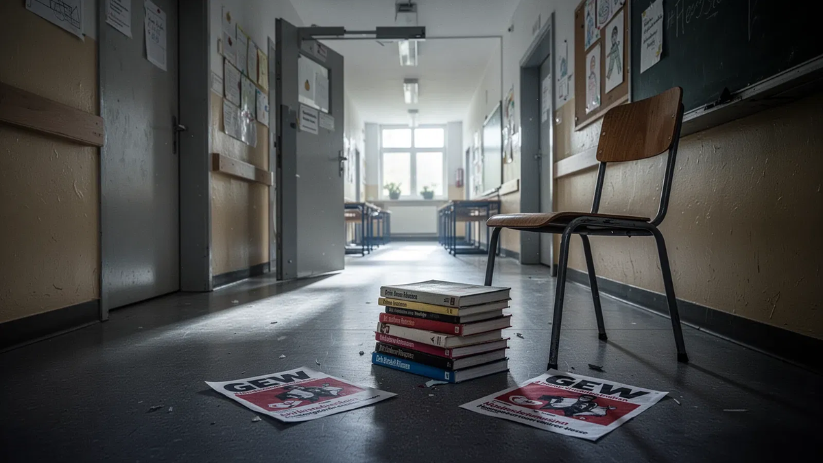 GEW ruft zu landesweitem Warnstreik in Hessen auf - Foto: über boerse-global.de