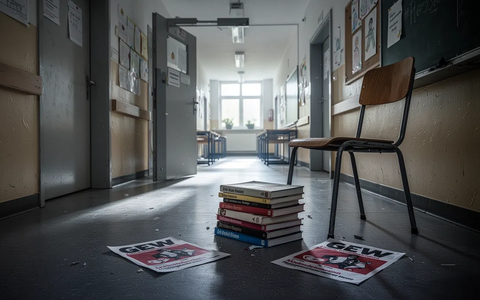 GEW ruft zu landesweitem Warnstreik in Hessen auf - Foto: über boerse-global.de