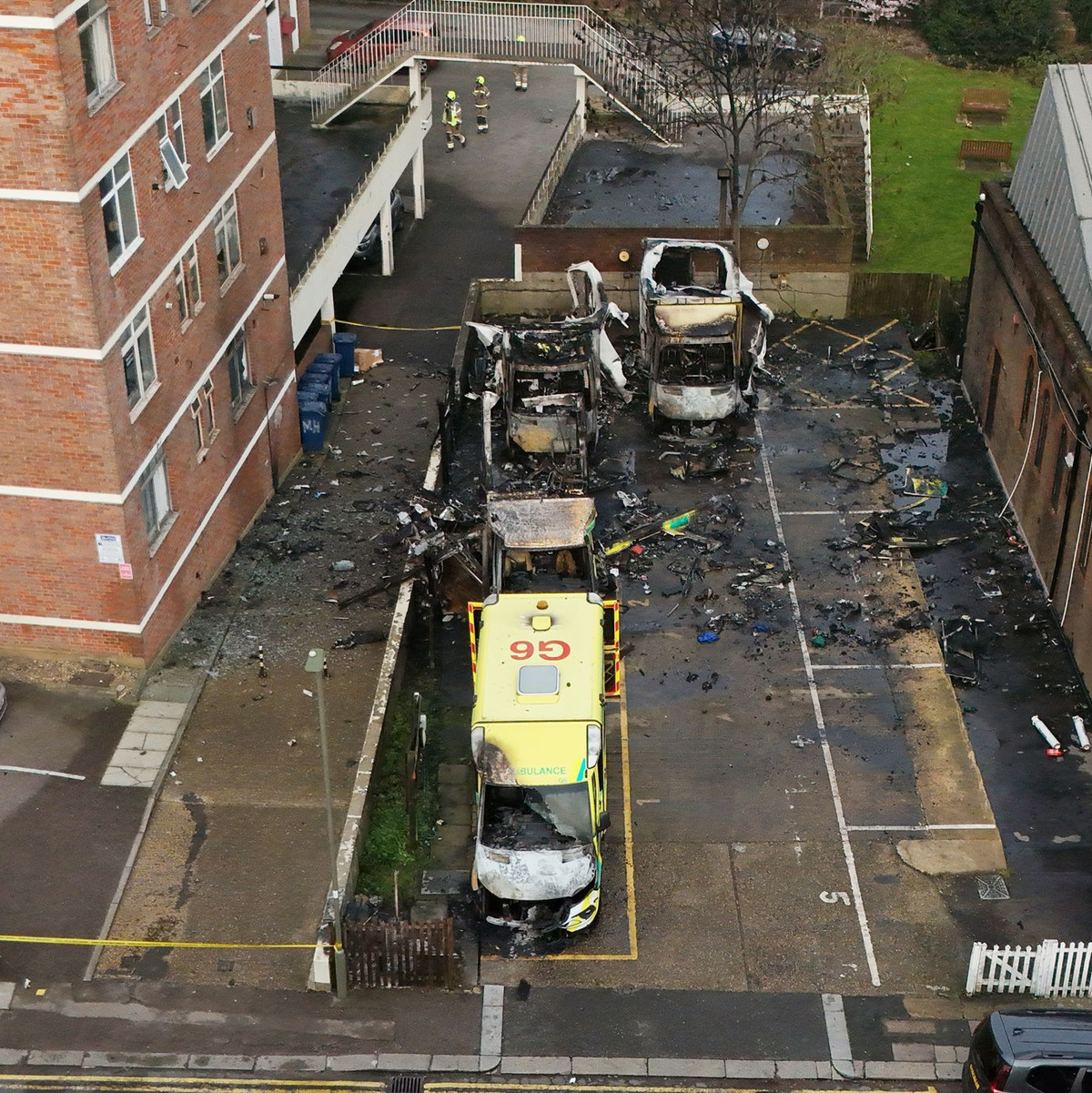 Verletzte wurde zunächst nicht gemeldet.  - Foto: Jonathan Brady/PA Wire/dpa