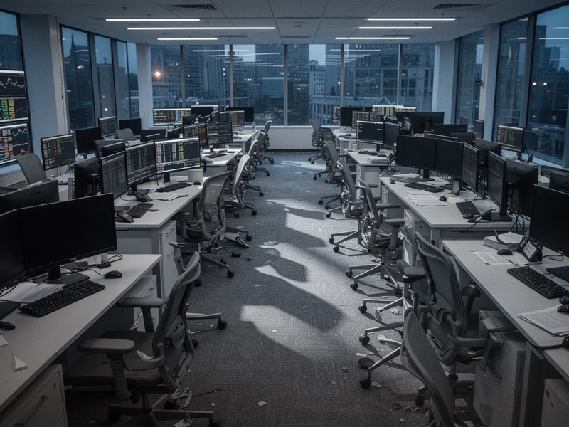 Nifty 50: Massiver Ausverkauf - Foto: über boerse-global.de