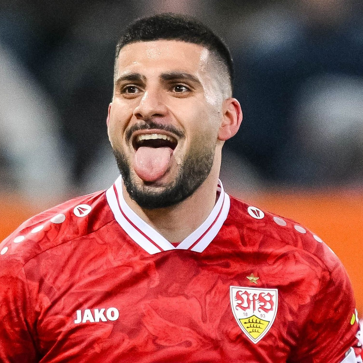 Top drauf: VfB-Stürmer Deniz Undav empfahl sich mit zwei Toren für den VfB Stuttgart in Augsburg für die anstehenden Länderspiele. - Foto: Harry Langer/dpa