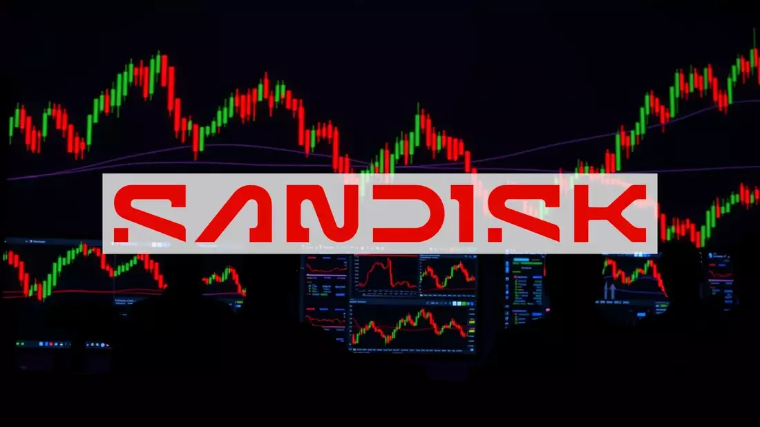 La acción de SanDisk: Se intensifican los rumores de un split accionario Illustration mit AI erstellt übermittelt durch boerse-global.de