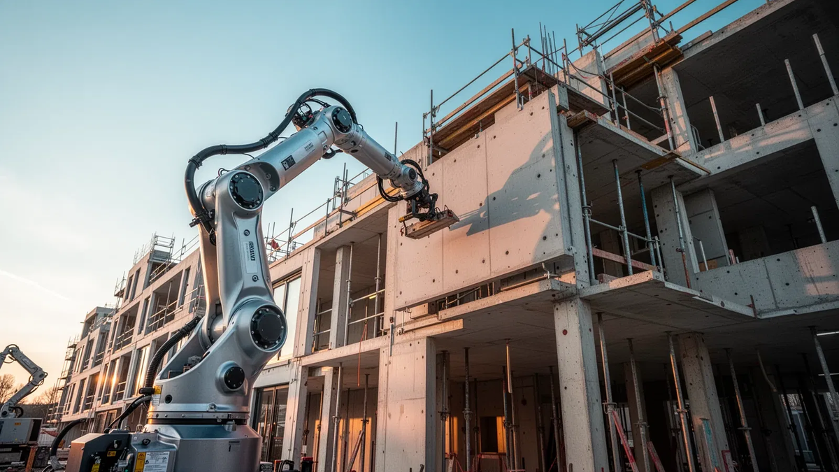 DigitalBau 2026: Roboter sollen Deutschlands Wohnungsnot lösen - Foto: über boerse-global.de