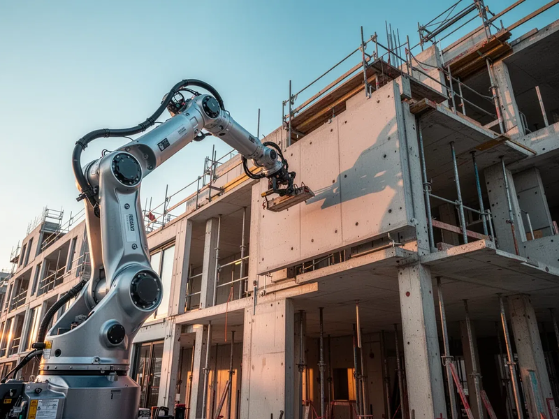 DigitalBau 2026: Roboter sollen Deutschlands Wohnungsnot lösen - Foto: über boerse-global.de