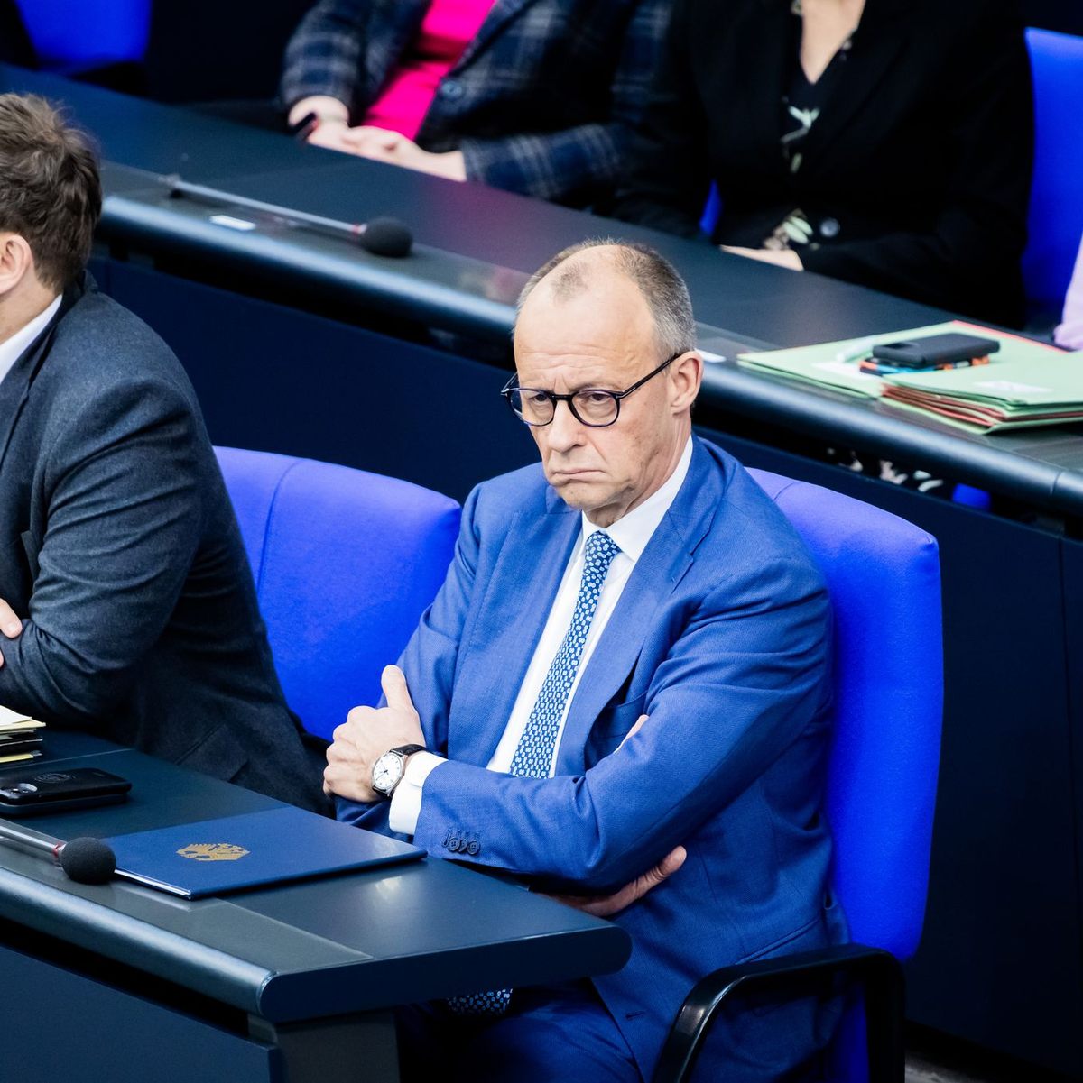 Diese beiden bleiben zunächst zusammen an der Spitze der Regierung. - Foto: Christoph Soeder/dpa