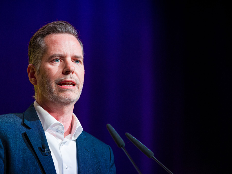 Christian Dürr kündigt den Rückzug vom FDP-Vorsitz an. (Archivbild) - Foto: Moritz Frankenberg/dpa
