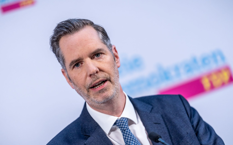 Der FDP-Vorsitzende Dürr will sich beim Bundesparteitag Ende Mai erneut zur Wahl stellen. - Foto: Michael Kappeler/dpa Der FDP-Vorsitzende Dürr will sich beim Bundesparteitag Ende Mai erneut zur Wahl stellen. - Foto: Michael Kappeler/dpa