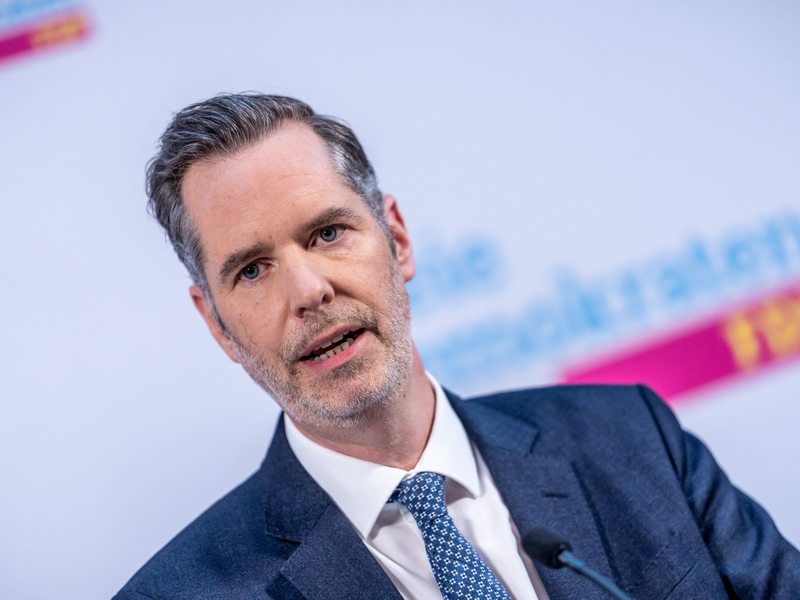 Der FDP-Vorsitzende Dürr will sich beim Bundesparteitag Ende Mai erneut zur Wahl stellen. - Foto: Michael Kappeler/dpa