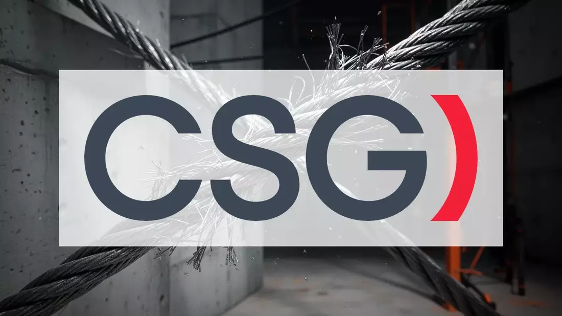CSG Aktie: Erster Härtetest - Bild: über boerse-global.de