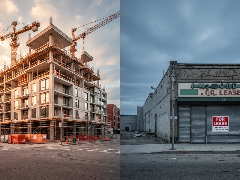 Immobilienmarkt 2026: Bauhoffnung trifft auf Ladensterben - Foto: über boerse-global.de