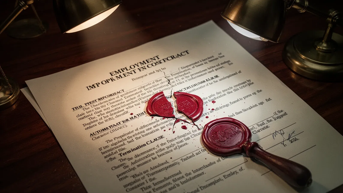 Arbeitsrecht: Gerichte kippen automatische Kündigungsklauseln - Foto: über boerse-global.de