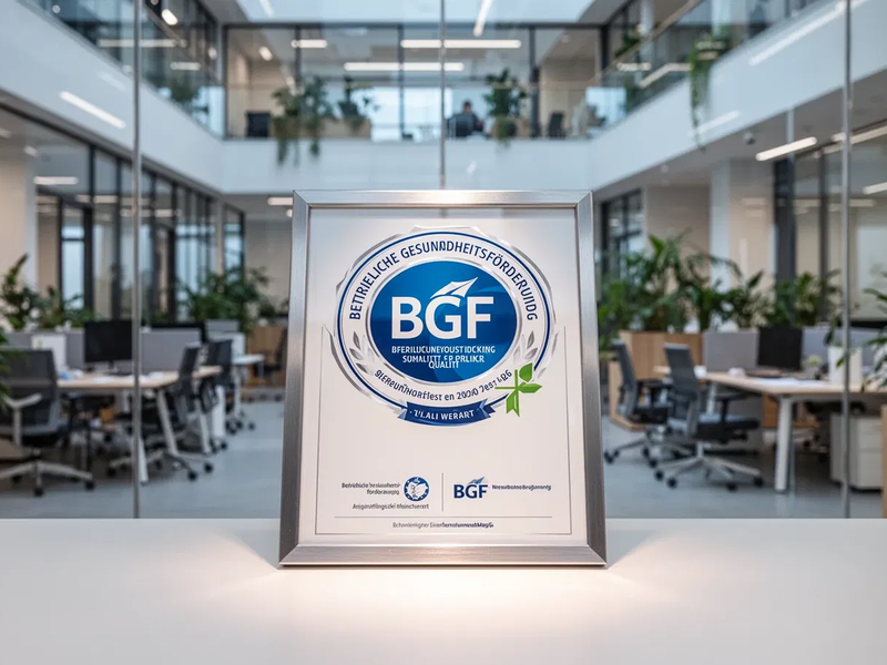 BGF-Gütesiegel: Hunderte Betriebe für Gesundheitsförderung ausgezeichnet - Foto: über boerse-global.de