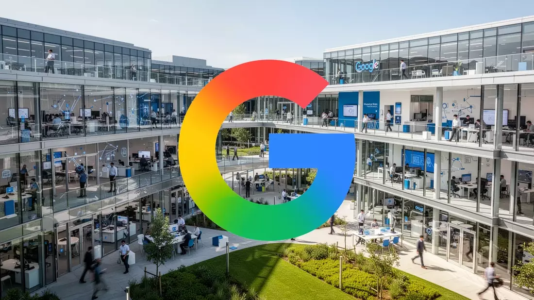 Alphabet Aktie: Auf mehreren Fronten Illustration mit AI erstellt übermittelt durch boerse-global.de