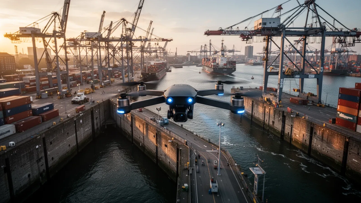 Hamburg setzt auf Drohnen und KI für die Stadt der Zukunft - Foto: über boerse-global.de