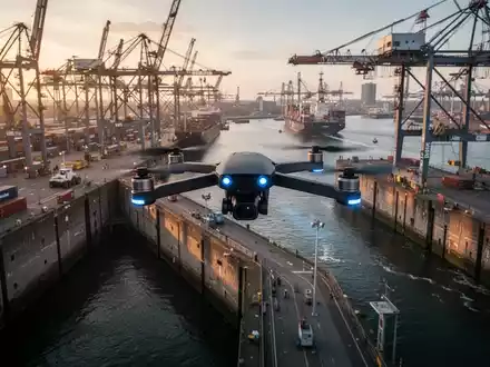 Hamburg setzt auf Drohnen und KI für die Stadt der Zukunft - Foto: über boerse-global.de