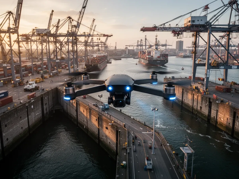 Hamburg setzt auf Drohnen und KI für die Stadt der Zukunft - Foto: über boerse-global.de