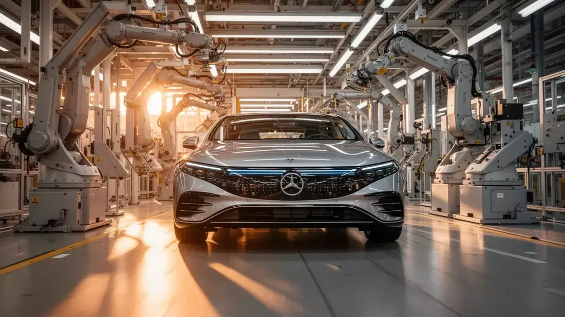 Mercedes-Benz Aktie: Ausschüttung gekappt - Bild: über boerse-global.de
