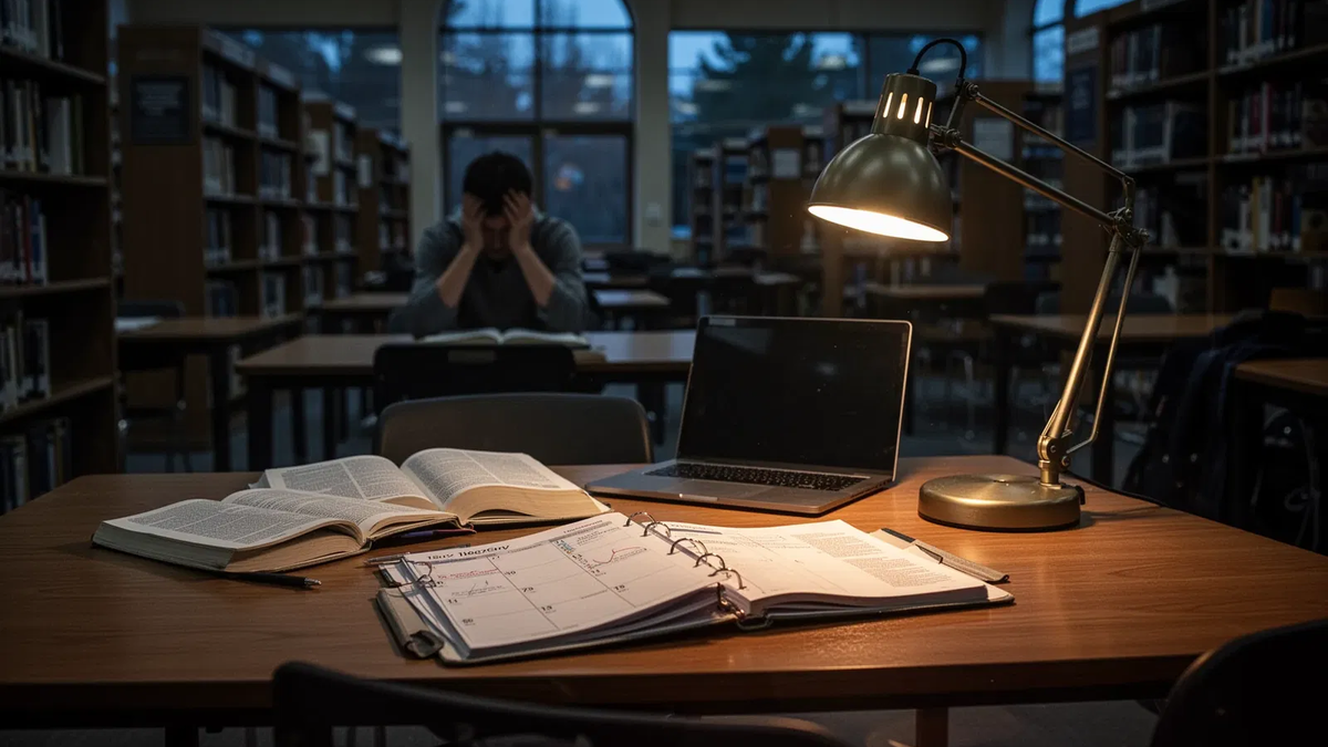 Studierende im Stress: 83 Prozent fühlen sich überfordert - Foto: über boerse-global.de