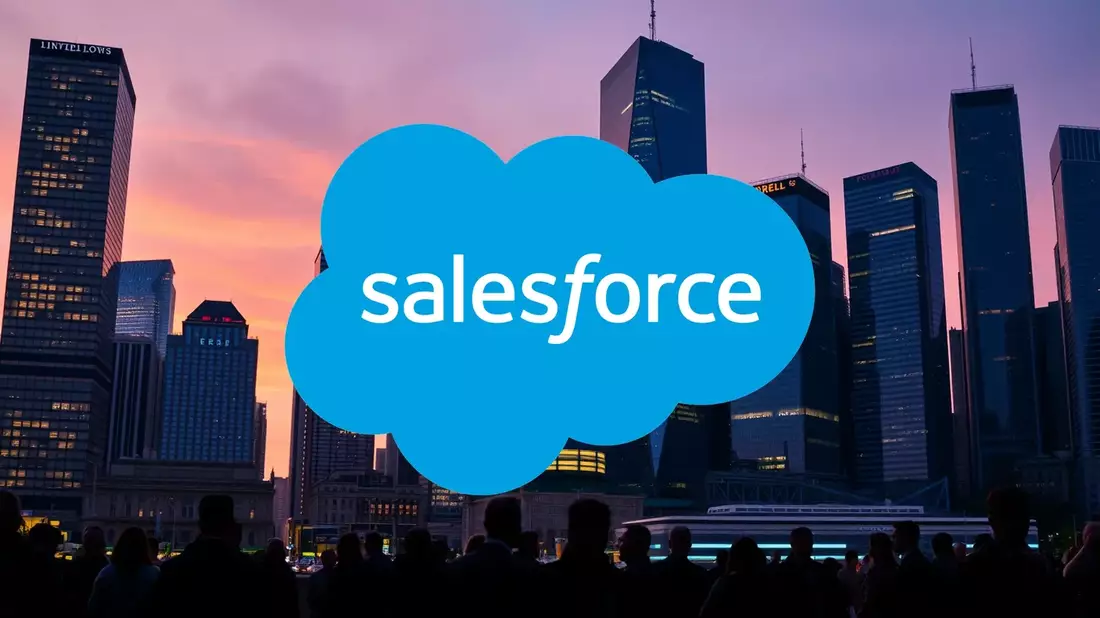 Salesforce: El impulso de la inteligencia artificial frente a los desafíos financieros Illustration mit AI erstellt übermittelt durch boerse-global.de