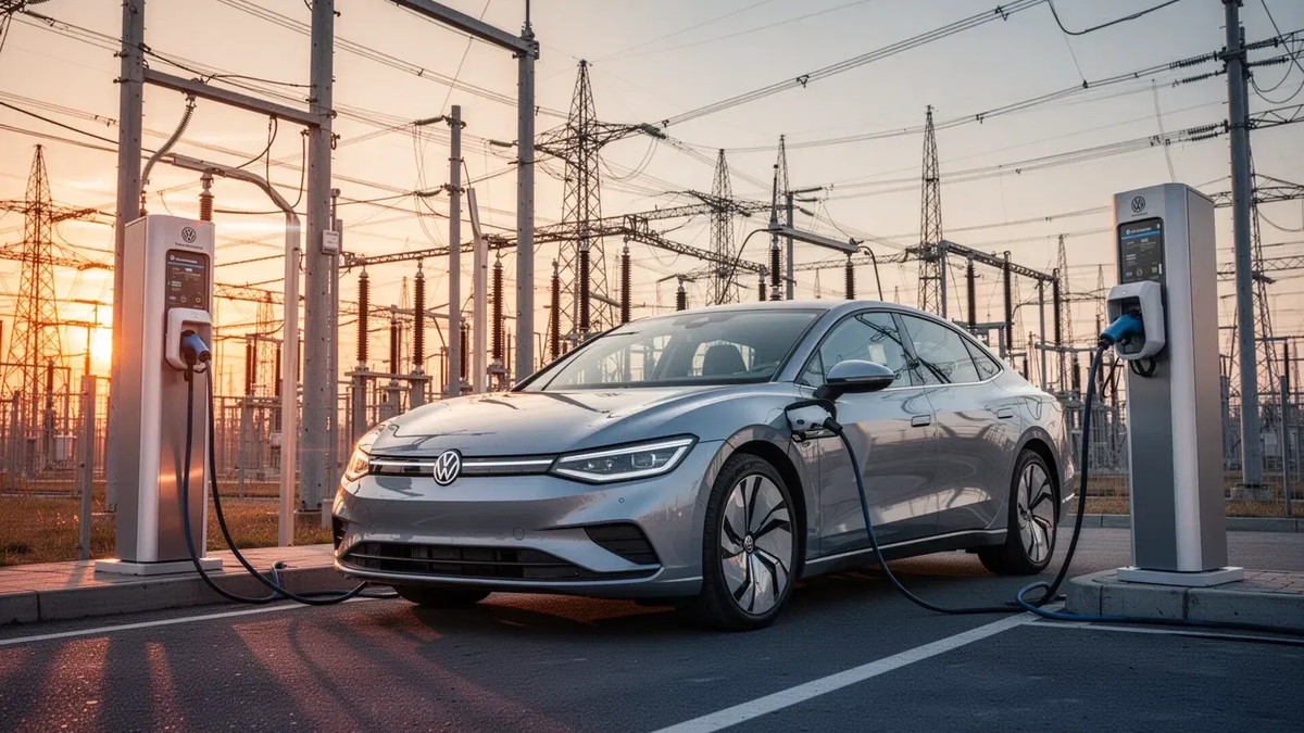 Volkswagen Aktie: Stromnetz als Ertragsquelle - Foto: über boerse-global.de