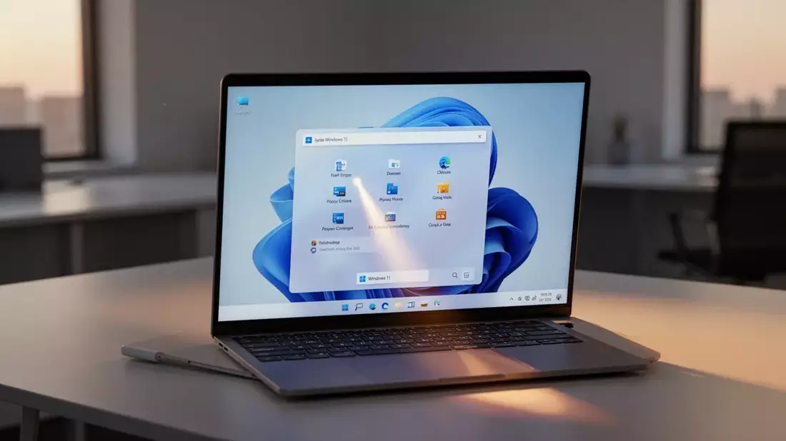 Microsoft setzt bei Windows 11 auf Qualität statt KI-Gimmicks Illustration mit AI erstellt übermittelt durch boerse-global.de