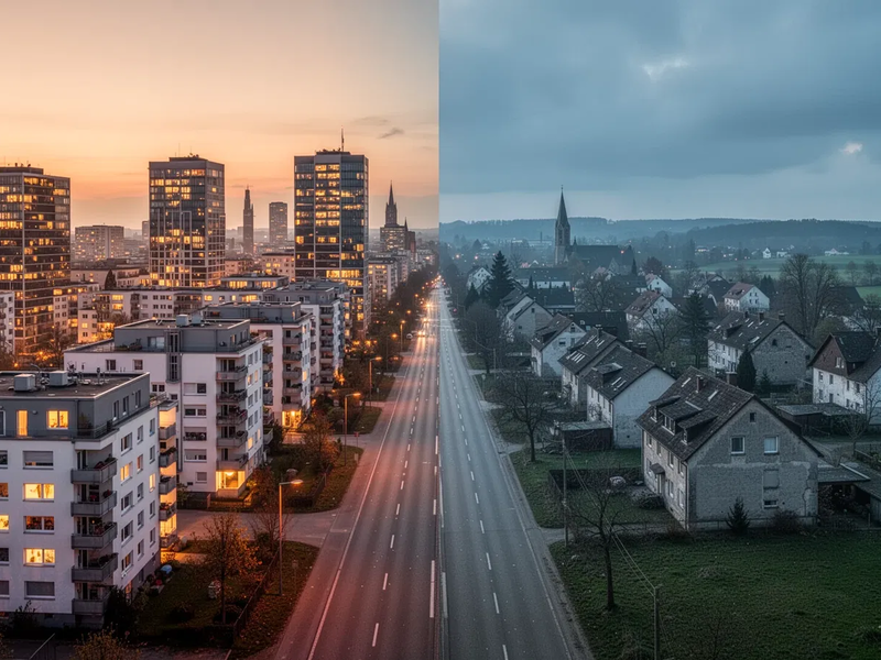 Immobilienmarkt driftet regional immer weiter auseinander - Foto: über boerse-global.de